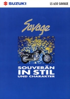 Suzuki LS 650 Savage brochure 1993