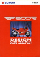 Suzuki RF 600 R brochure 1993