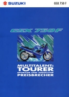 Suzuki GSX 750 F brochure 1993