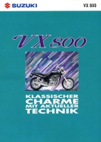 Suzuki VX 800 brochure 1993