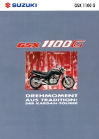 Suzuki GSX 1100 G brochure 1993