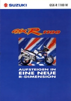 Suzuki GSX-R 1100 W brochure 1993