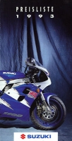 Suzuki pricelist 9.1993