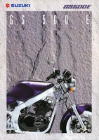 Suzuki GS 500 E brochure 1994