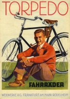 Torpedo Fahrrad Prospekt 4.1927