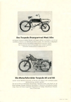 Torpedo Fahrrad und Motorrad Prospekt 4.1941