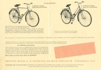 Preview: Torpedo Fahrrad Prospekt 7.1953 Preview: Torpedo Fahrrad Prospekt 7.1953