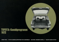 Toyota Kombi-Programm 1972