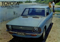 Toyota Corolla 1200 Sedan Deluxe Prospekt ca. 1974