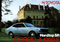 Toyota Corolla 1200 E Hardtop SR Prospekt ca. 1974