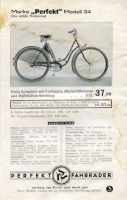 Triepad Fahrrad Programm 1938