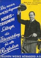 Triumph Noris bicycle brochure ca. 1933