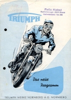 Triumph Programm 1954