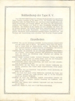 Preview: UDE Modelle KV und II Prospekt ca. 1925