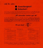 UT 200 cm brochure 1936