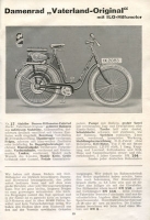 Vaterland bicycle program 1935