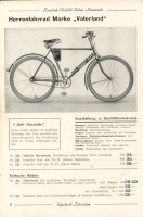 Vaterland bicycle and motorcycle program 1937