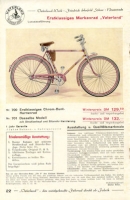 Vaterland Fahrrad und Moped Prospekt 1952