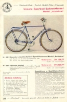 Vaterland Fahrrad und Moped Prospekt 1953