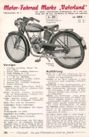 Vaterland bicycle and motorcycle brochure 1953