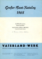 Vaterland bicycle program 1968