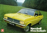 Vauxhall Viva Exclusiv Prospekt ca. 1970