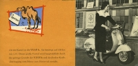 Vespa 150 ccm Roller Prospekt 1956