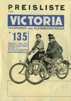 Victoria pricelist Nr.135 1935