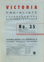 Victoria pricelist Nr.35 1.1935