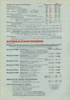 Preview: Victoria Preisliste Nr.36 4.1935 Preview: Victoria Preisliste Nr.36 4.1935