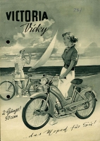Victoria Vicky III und FM 38 Prospekt 5.1954