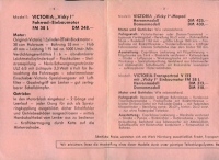 Preview: Victoria Vicky Preisliste 3.1954