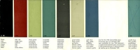 Preview: VW Käfer Farben 1961/1962