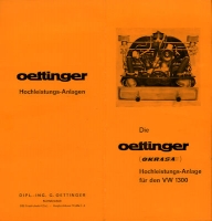 VW Oettinger / Okrasa Prospekt ca.1963