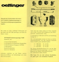 Preview: VW Oettinger / Okrasa Prospekt ca.1963