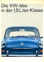 VW 1500 Prospekt 8.1964