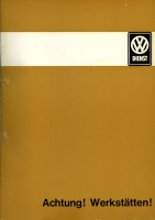 VW Programm Neuerungen 1966