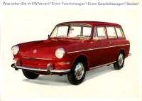 VW 1500 Variant brochure 8.1965