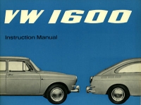 VW 1600 owner`s manuel 1966