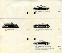 Preview: VW Käfer Cabriolet + Karmann Ghia Preisliste 8.1965