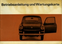 VW 1600 owner`s manuel 8.1967