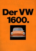 VW 1600 brochure 8.1971