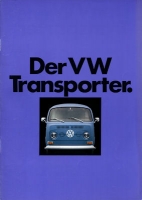 VW T 2 Transporter brochure 8.1971