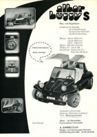 VW / Albar Buggy S brochure 1970/80s