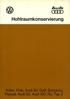 VW / Audi Hohlraumversiegelung 1976