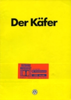 VW Käfer brochure 8.1978