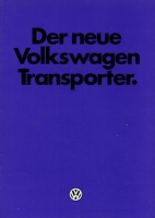 VW T 3 Der neue Transporter Prospekt 6.1979
