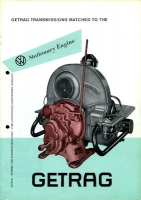 VW / Getrag Industrie Motor Getriebe Prospekt 11.1979 e