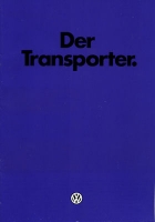 VW T 3 Transporter Prospekt 1.1980