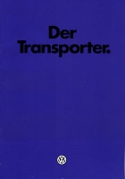 VW T 3 Transporter brochure 1.1980